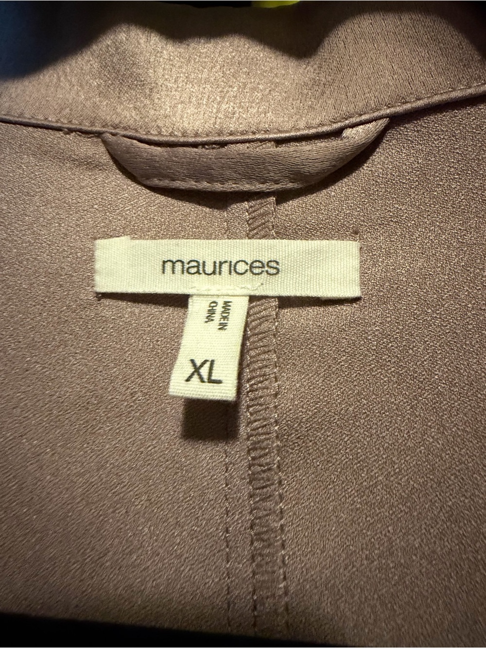 Label Inside Women's Jacket